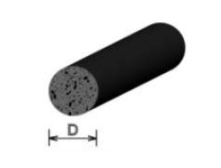 PROFIL MIKROPORÉZNÍ KRUHOVÝ 2mm -13mm