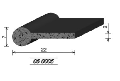 TLM - mikroporézní těsnění 050005